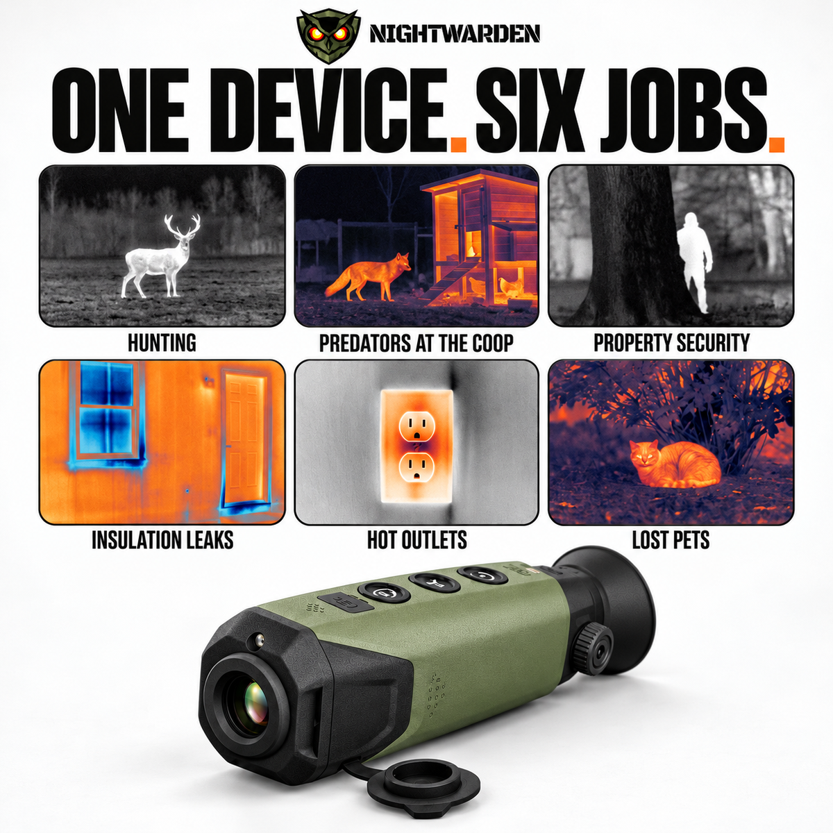 Nightwarden™ - Thermal Monocular